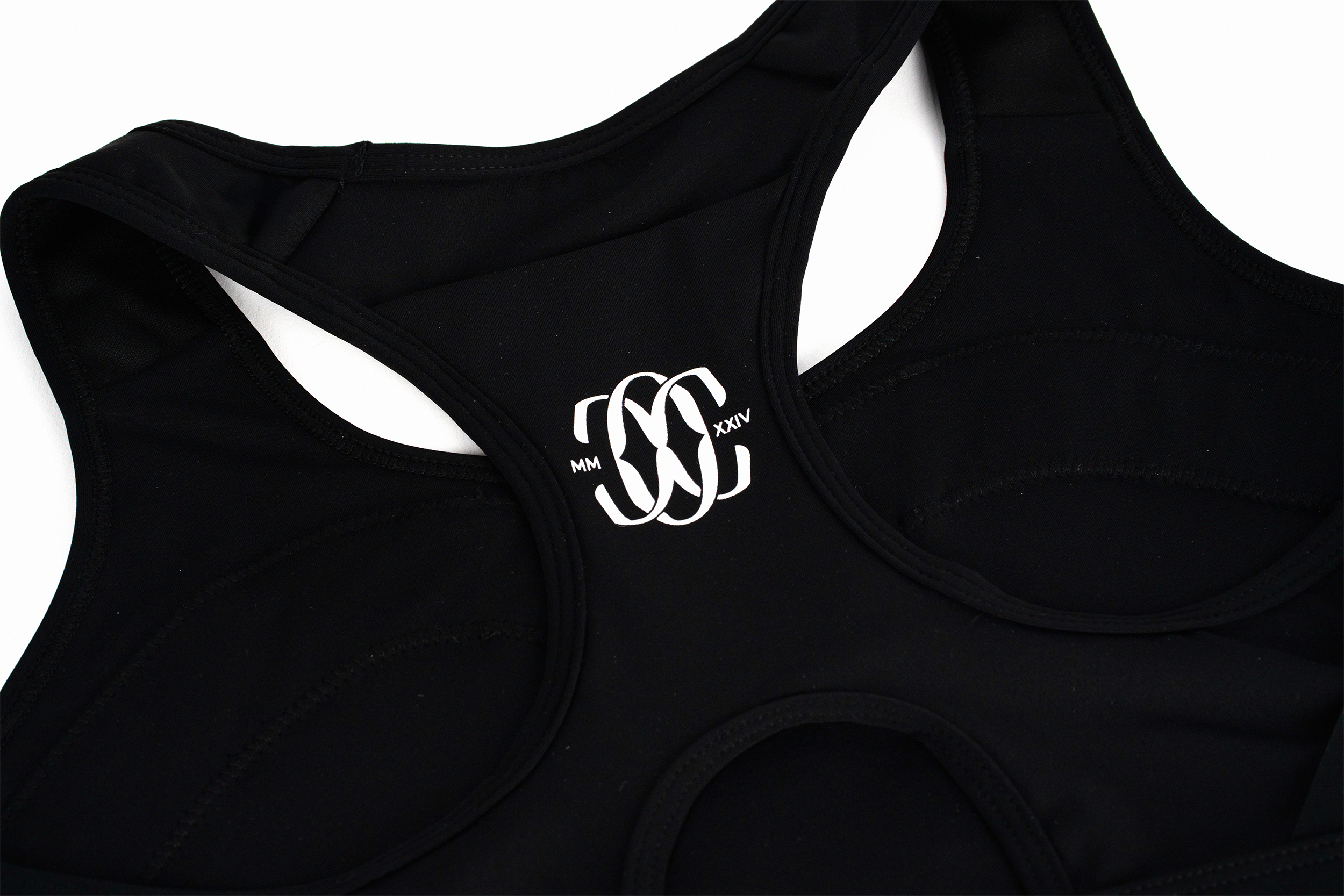 FC Como Women x Maaree Black Sports Bra Black