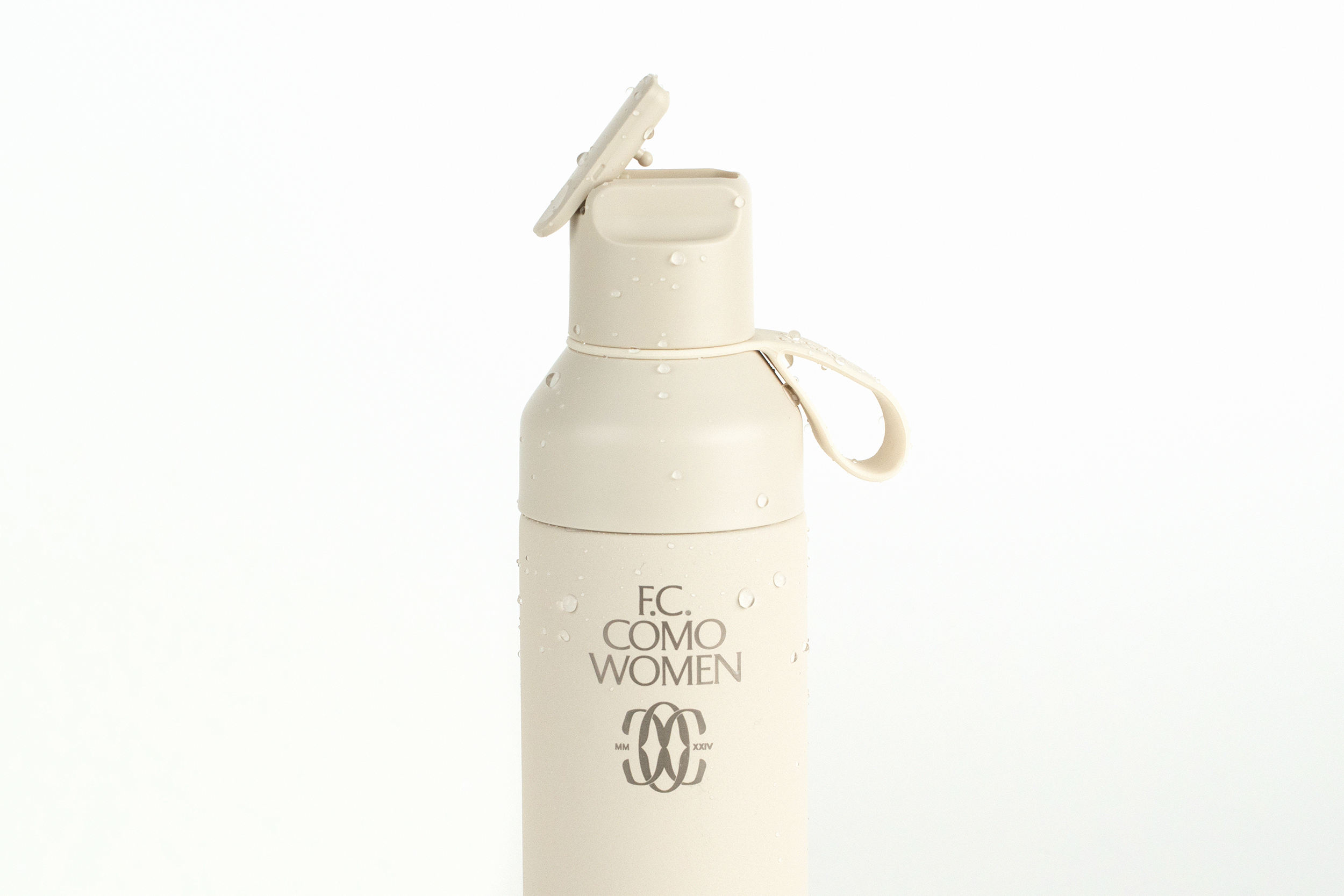 FC Como Women Sand-Stone Engraved Bottle Sand